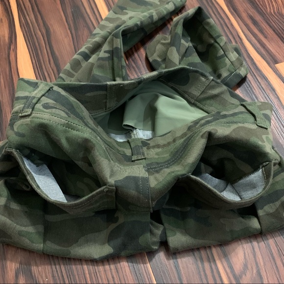 AMAZON ESSENTIALS Women’s Olive Camo Pull-On Knit Jegging Pants S Short - Picture 11 of 15